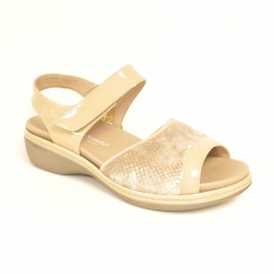 PIE SANTO 6816 BEIG/ROSA-0